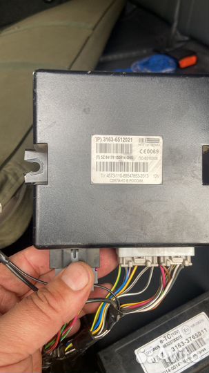 Блок управления рк патриот