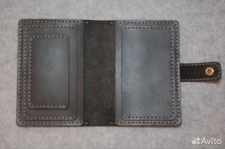 Обложка для паспорта из натуральной кожи