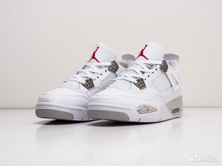 Кроссовки Air Jordan 4 Retro White Oreo (36-45)