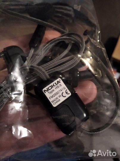 Гарнитура Nokia HS-3 новая