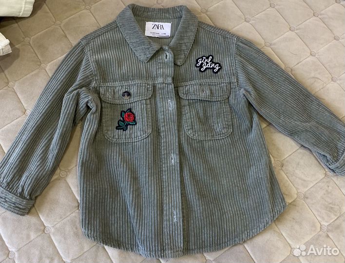 Рубашка zara для девочки