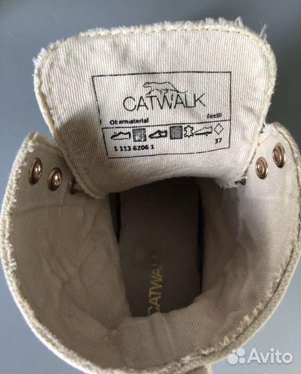 Ботинки летние catwalk