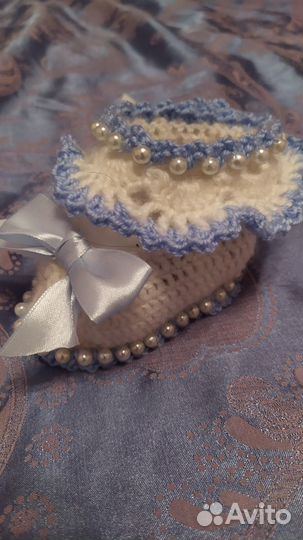 Пинетки вязаные