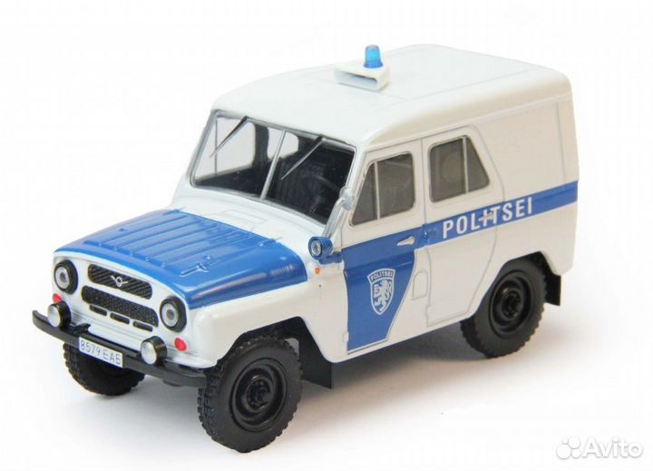 УАЗ 469 Полиция Эстонии, Полиц. Машины Мира 74
