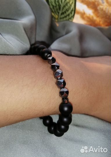 Браслет мужской, Браслет женский, Браслет из камня