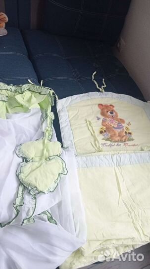 Балдахин+бортики в кроватку