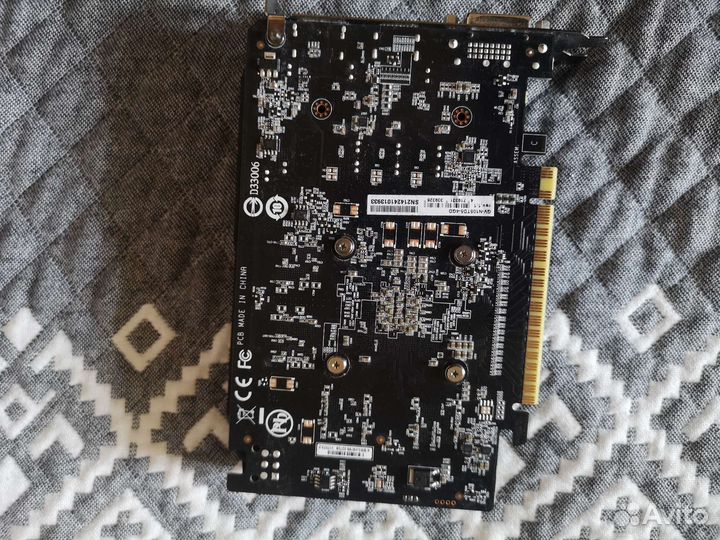 Видеокарта gtx 1050 ti 4gb