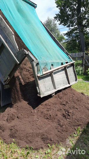 Чернозем без глины, Песок, Навоз, Уголь, Гравий