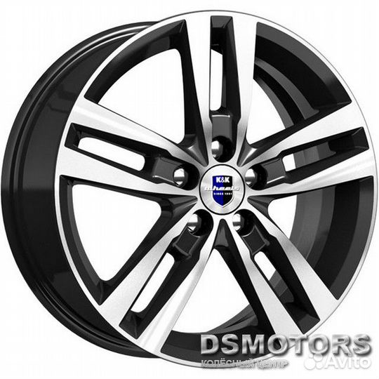 Диски Rassvet 6.5/16 5x112 ET38 d66.6 алмаз чёрный