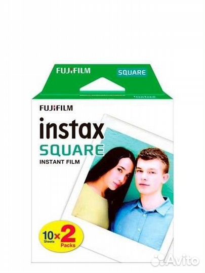 Картридж Fujifilm Instax square, 20 снимков