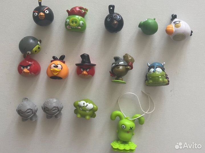 Игрушки из киндера, разобраны по тематике