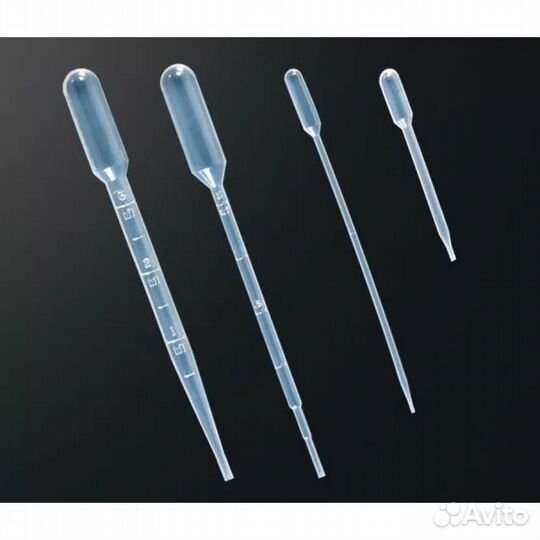 Пипетки Пастера разного объема