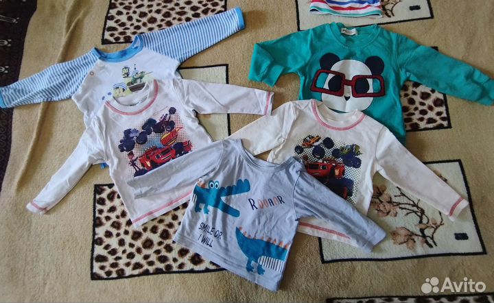 Детские вещи пакетом на мальчика 74 80