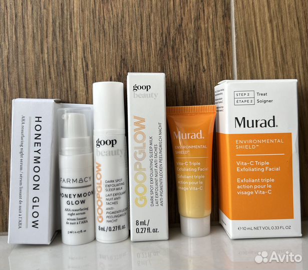 Farmacy, Oskia, Murad, Goop,крем, сыворотки,пилинг