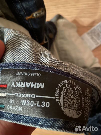 Джинсы Diesel оригинал W30,L30