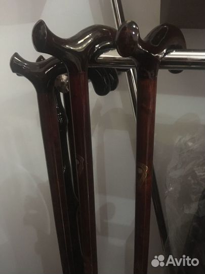 Трость дерево орех ручная работа