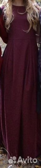 Вечернее платье в пол 40 xs