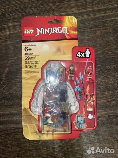 Lego ninjago pod, blister