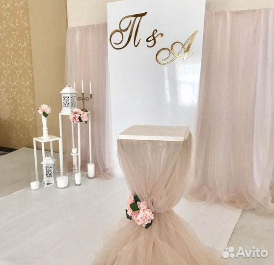 Оформление свадеб, Свадебный декор, аренда, услуги