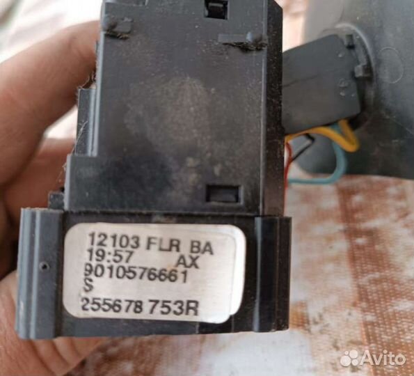 Подрулевой переключатель поворотов renault duster