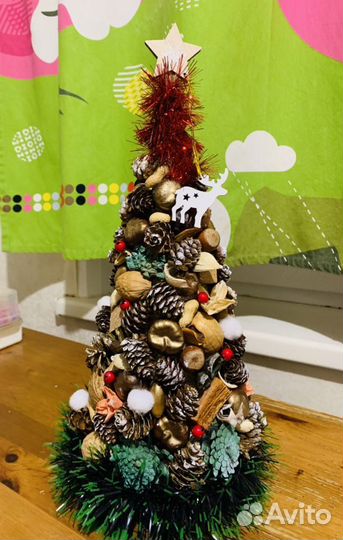 Поделка новогодняя, эко Елка