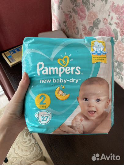 Подгузники Pampers 2