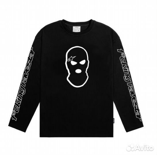 Лонгслив балаклава gspd