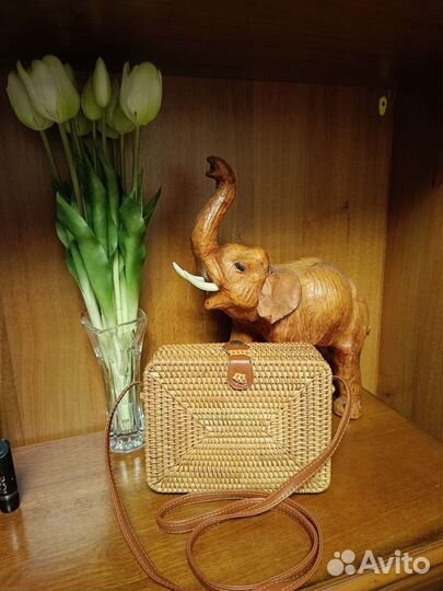 Сумка плетеная