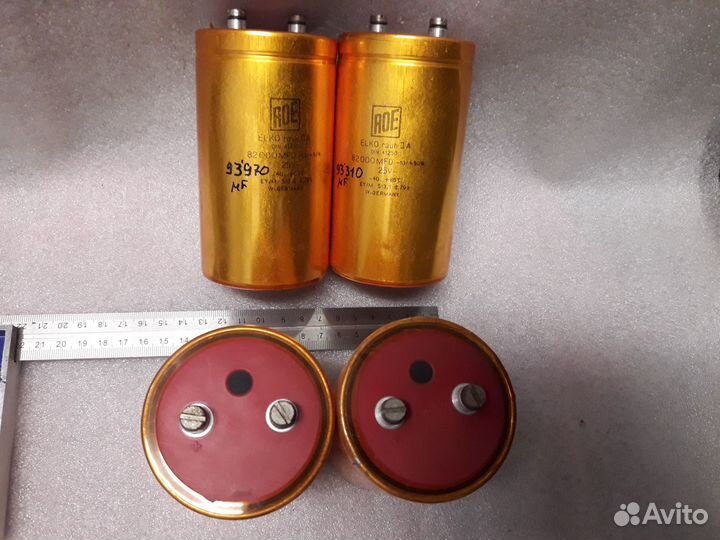 Конденсаторы электролитические разные