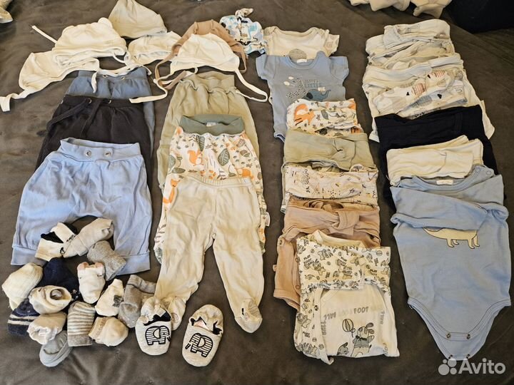 Детская одежда 0-4 месяцев