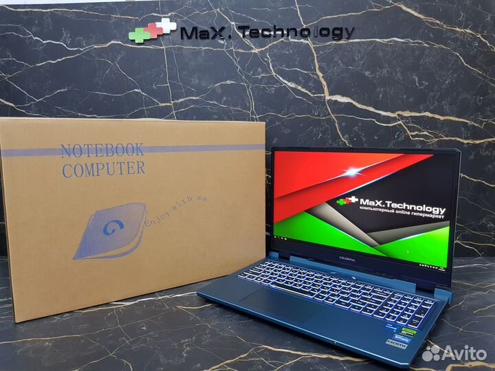 Игровой ноутбук на Core i5 c 16Gb DDR5 и RTX 4050