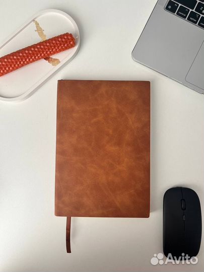 Ежедневник блокнот кожа