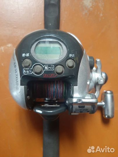 Электрокатушка морская Ryobi ss700at-s