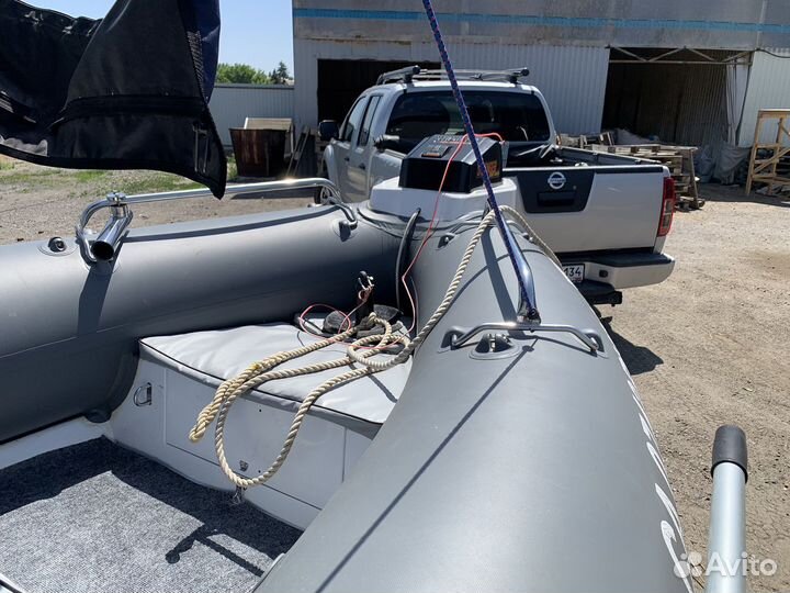 Риб winboat 440R + мотор+ телега