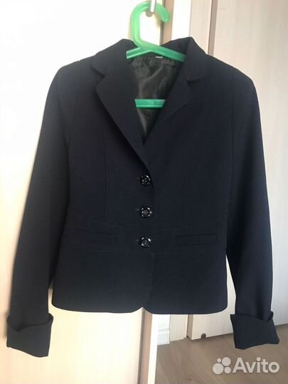 Стильный Пиджак для девочки в школу