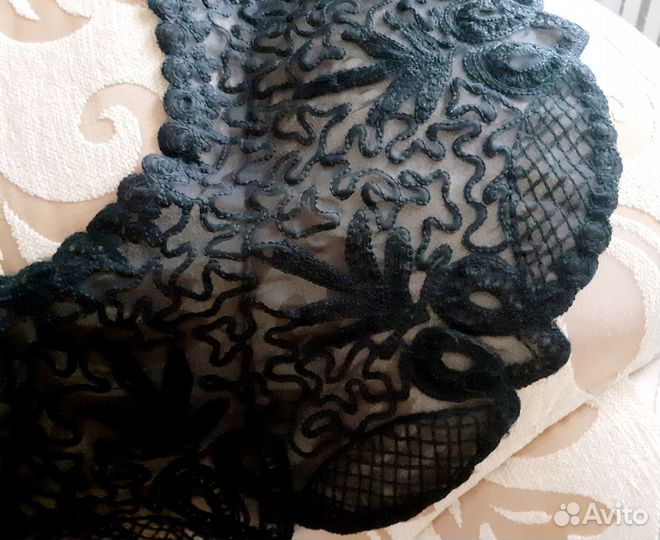 Накладной кружевной воротник СССР