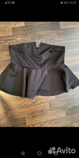 Топ с баской