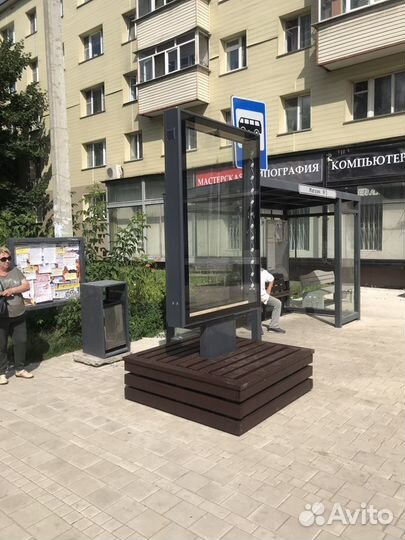 Рекламный щит ситиборд