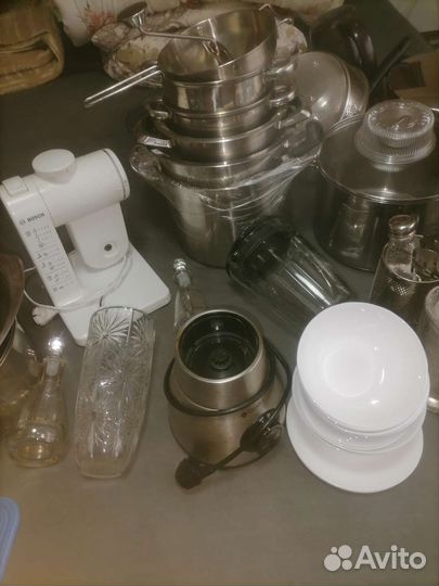 Кастрюля из нержавейки бу