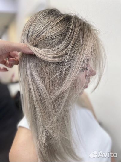 Сложное окрашивание волос