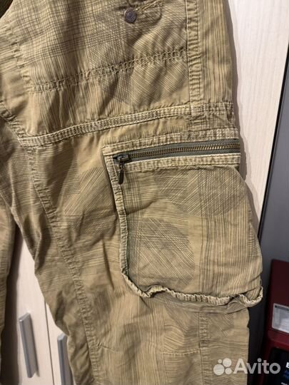 Штаны хаки широкие