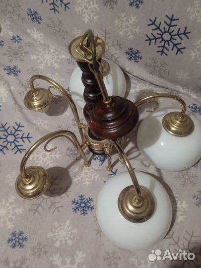 Люстра потолочная на запчасти