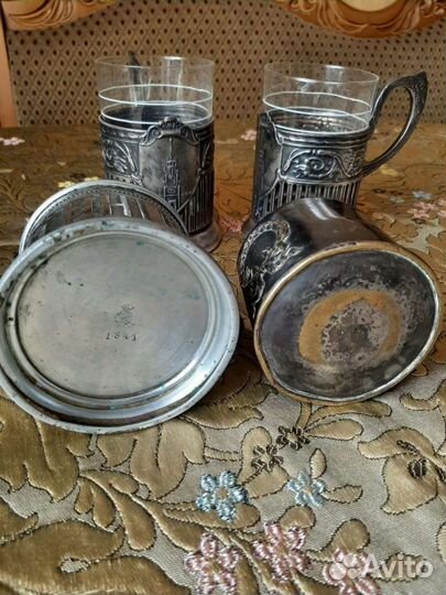 Подстаканник, Спасская башня ' ссср.Кальчугинский