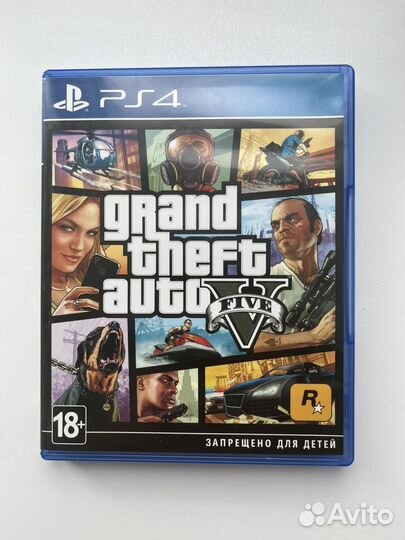 Игра для приставки PS4 GTA5