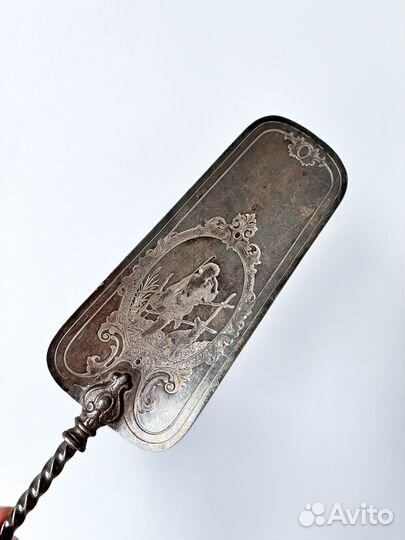 Лопатка для торта, винтажный винтаж из Франции