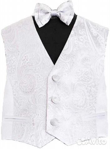 Комплект: Жилет и галстук-бабочка+рубашка р.98