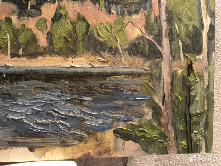 Картина Озеро - 20,5х30