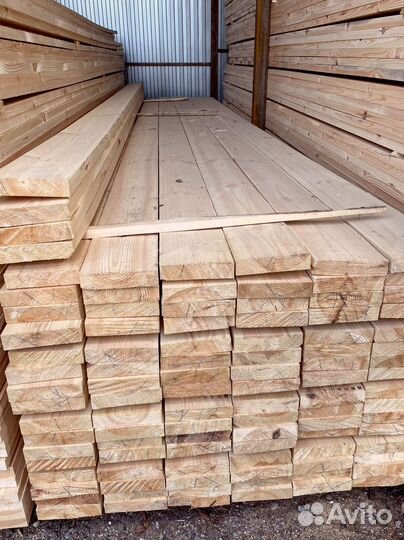 Доска обрезная 50х150х6000мм