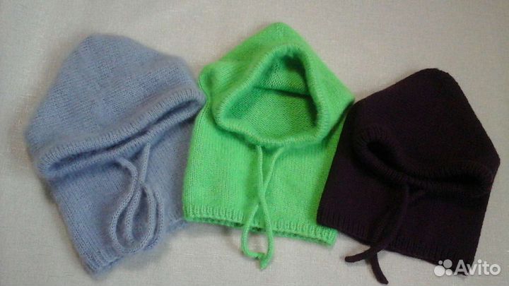 Капор -капюшон ручной работы