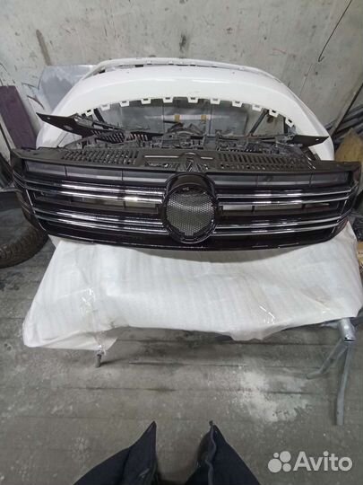 Решетка радиатора на volkswagen tiguan